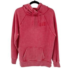 PINK Victoria's Secret Embroidered "You Got This" Pullover Hoodie Dark Pink XS